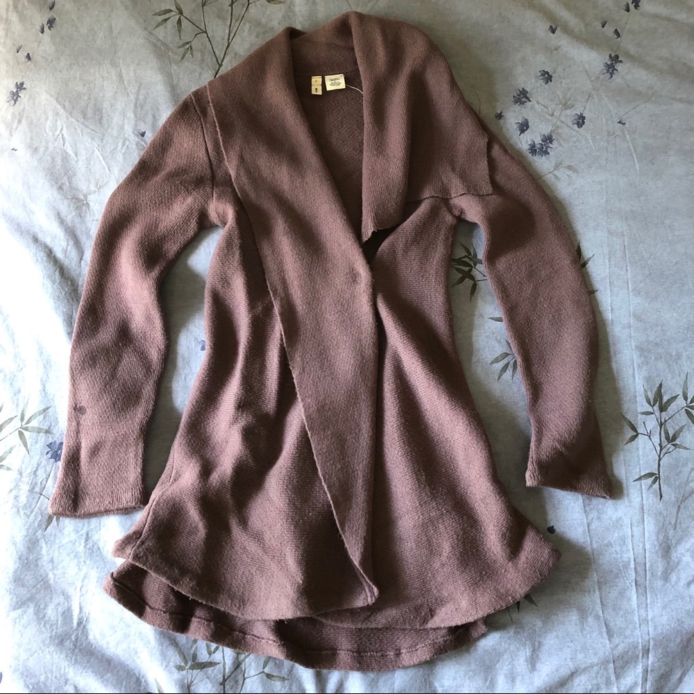 Anthropologie Moth asymmetrical sweater